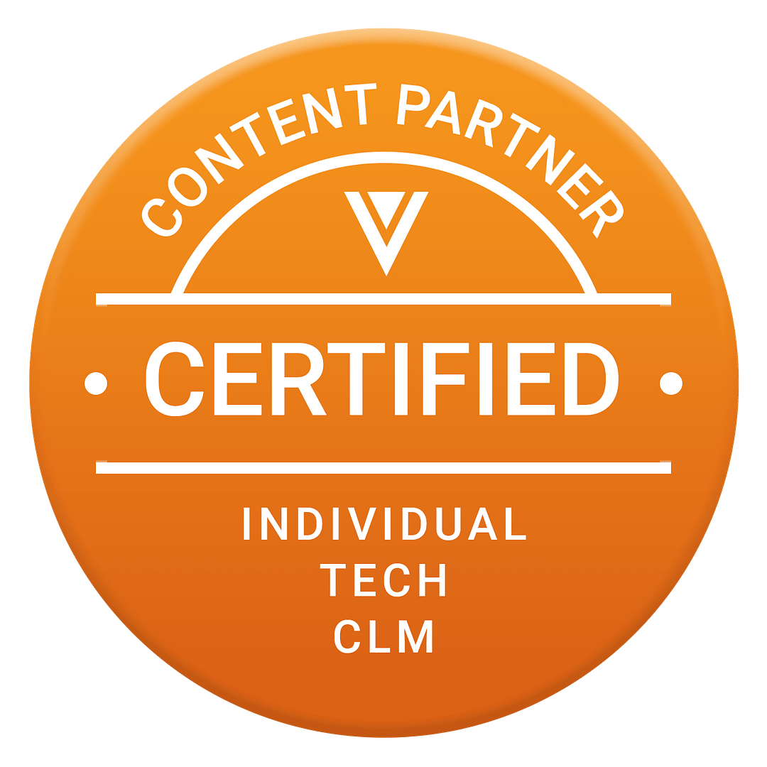 Certified Veeva Content Partner - CLM badge