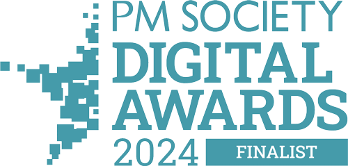 PM Society DIGITAL AWARDS 2024 Finalist logo